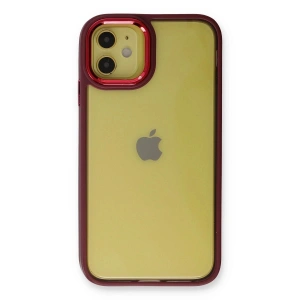İphone 12 Kılıf Dora Kapak - Kırmızı