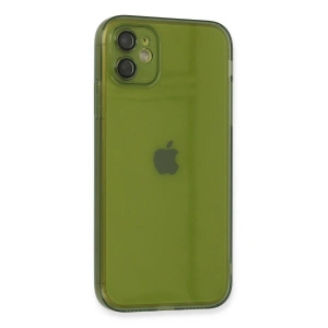 İphone 12 Kılıf Fly Lens  - Yeşil