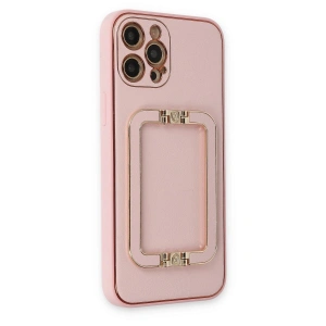 İphone 12 Pro Kılıf Co Elit Kapak - Pembe