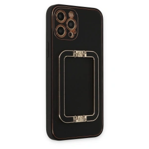 İphone 12 Pro Kılıf Co Elit Kapak - Siyah