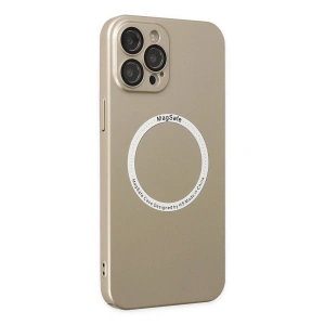 İphone 12 Pro Kılıf Jack Magneticsafe Lens  - Gold