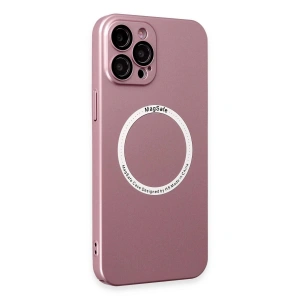 İphone 12 Pro Kılıf Jack Magneticsafe Lens  - Rose Gold