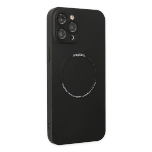 İphone 12 Pro Kılıf Jack Magneticsafe Lens  - Siyah