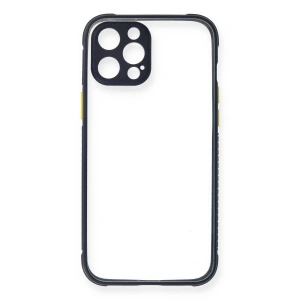 İphone 12 Pro Kılıf Miami Şeffaf  - Lacivert