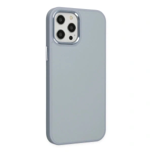 İphone 12 Pro Max Kılıf Asya Deri  - Sierra Blue