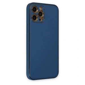 İphone 12 Pro Max Kılıf Co Deri  Kapak - Açık Mi