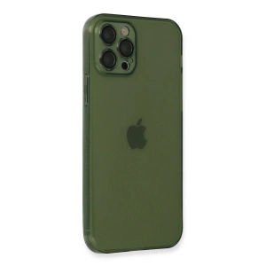 İphone 12 Pro Max Kılıf Fly Lens  - Yeşil