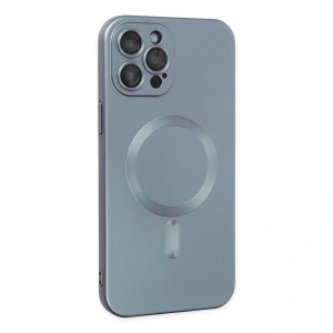 İphone 12 Pro Max Kılıf Moshi Lens Magneticsafe  - Sierra Blue