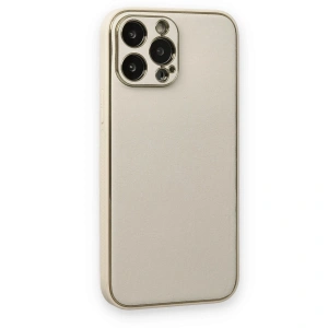 İphone 13 Pro Kılıf Co Deri  Kapak - Beyaz