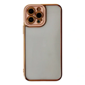İphone 13 Pro Kılıf Liva Lens  - Rose