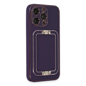 İphone 13 Pro Max Kılıf Co Elit Kapak - Derin Mor
