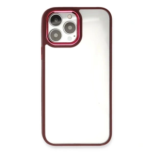 İphone 13 Pro Max Kılıf Dora Kapak - Kırmızı