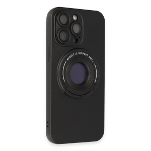 İphone 13 Pro Max Kılıf Lukka Magneticsafe Kapak - Siyah