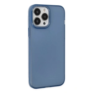 İphone 13 Pro Max Kılıf Modos Metal Kapak - Lacivert