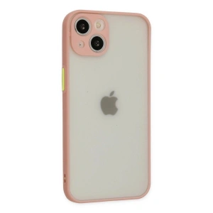 İphone 14 Kılıf Montreal  Kapak - Pembe