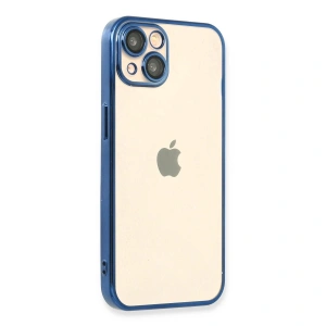 İphone 14 Plus Kılıf  Lensli  - Açık Mi