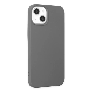 İphone 14 Plus Kılıf Nano İçi Kadife  - Gri