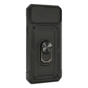 İphone 14 Plus Kılıf Pars Lens Yüzüklü  - Siyah