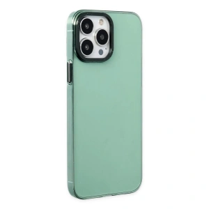 İphone 14 Pro Kılıf Anka Pc Sert Metal Kapak - Yeşil