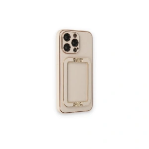 İphone 14 Pro Kılıf Co Elit Kapak - Gold