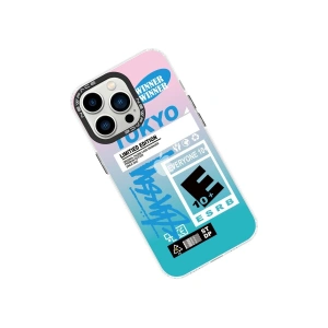 İphone 14 Pro Kılıf Estoril Desenli Kapak - Estoril - 1