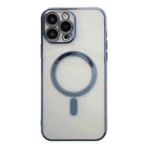 İphone 14 Pro Kılıf Magneticsafe Lazer  - Sierra Blue