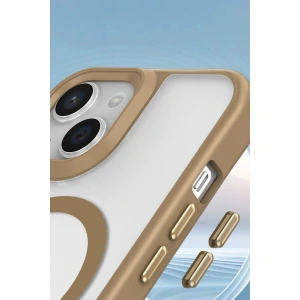 İphone 15 Kılıf Enka Magsafe  Kılıf - Desert