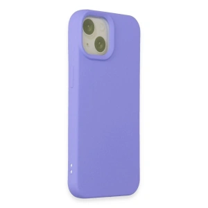 İphone 15 Kılıf Nano İçi Kadife  - Lila