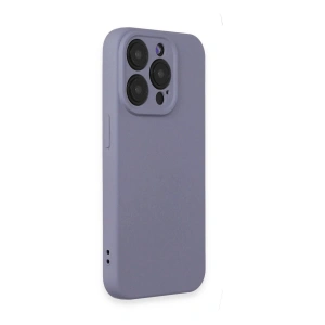 İphone 15 Pro Kılıf Nano İçi Kadife  - Lila