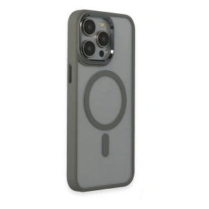 İphone 15 Pro Max Kılıf Room Magneticsafe  - Gri