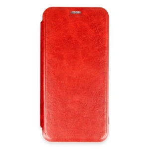 İphone 16 Kılıf Flip Cover - Kırmızı