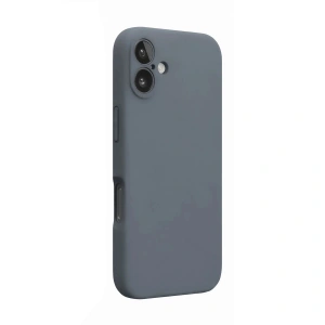 İphone 16 Plus Kılıf Nano İçi Kadife  - Gri