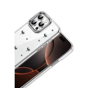 İphone 16 Pro Max Fiyonk Desenli Kapak - Desen 1