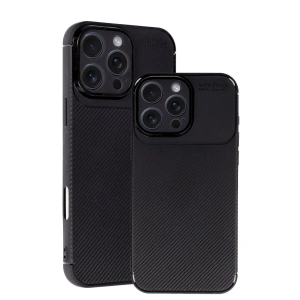 İphone 16 Pro Max Kılıf Auto Fus Karbon Kapak - Siyah