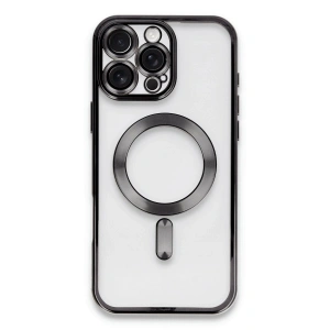 İphone 16 Pro Max Kılıf Kross Magneticsafe Kapak - Siyah