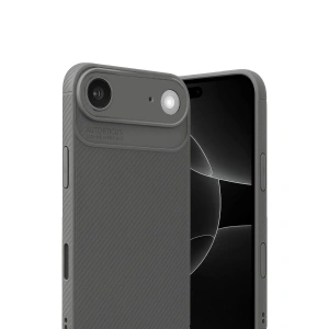 İphone 17 Air Auto Fus Karbon Kapak - Gri
