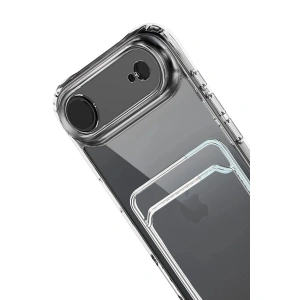 İphone 17 Air Kart Şeffaf  - Şeffaf