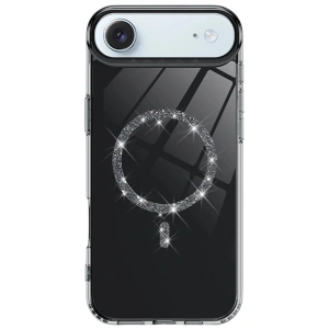 İphone 17 Air Live Diamond Magsafe Kapak - Siyah