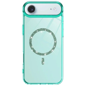 İphone 17 Air Live Diamond Magsafe Kapak - Yeşil