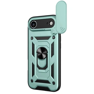 İphone 17 Air Pars Lens Yüzüklü  - Yeşil
