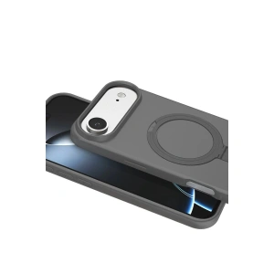 İphone 17 Air Regal Magsafe Standlı Kapak - Titan Gri