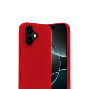 İphone 17 Nano İçi Kadife  - Kırmızı