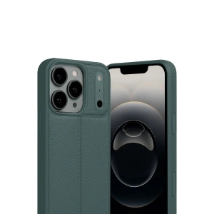 İphone 17 Pro Auto Fus Kapak - Koyu Yeşil