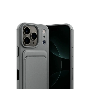 İphone 17 Pro Max Kelvin Kartvizitli  - Gri