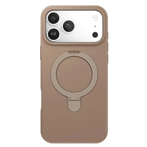 İphone 17 Pro Max Regal Magsafe Standlı Kapak - Çöl Titanyum