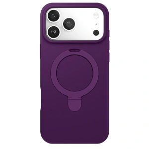 İphone 17 Pro Max Regal Magsafe Standlı Kapak - Derin Mor