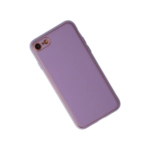İphone 7 Kılıf Co Deri  Kapak - Lila