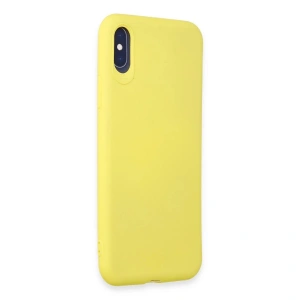 İphone X Kılıf First  - Sarı