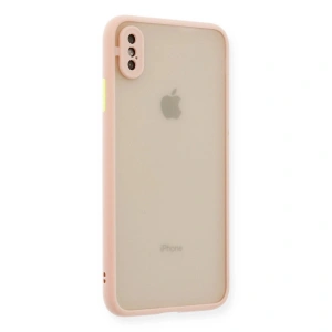 İphone Xs Max Kılıf Montreal  Kapak - Pembe