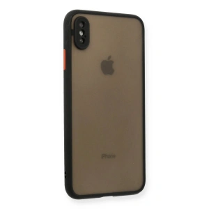İphone Xs Max Kılıf Montreal  Kapak - Siyah